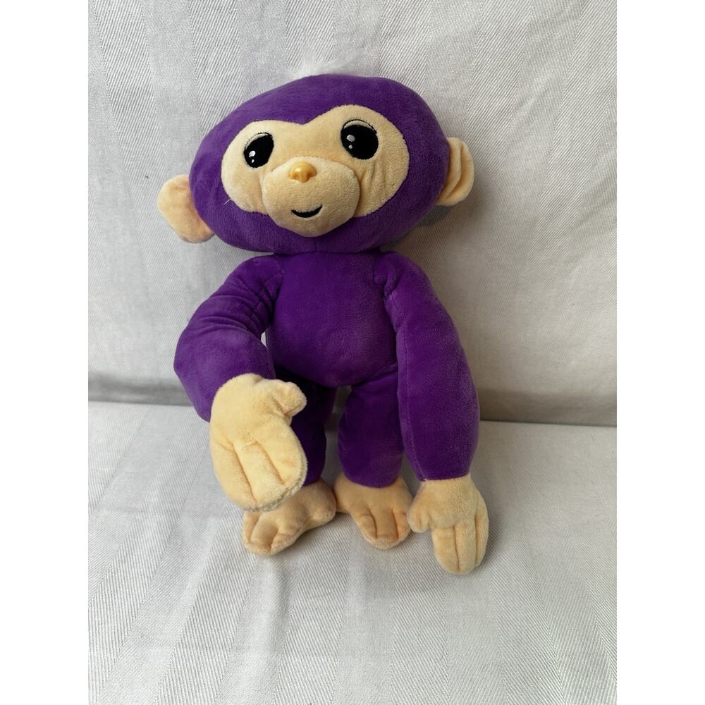 Commonwealth Fingerlings Monkey Purple Plush Stuffed Animal Chimp Ape 12"